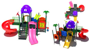 KIDS OUTDOOR MULTIPLAY STATION PLAYGROUND MANUFACTURE AND SUPPLIER