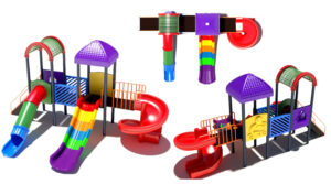 KIDS OUTDOOR MULTIPLAY STATION PLAYGROUND MANUFACTURE AND SUPPLIER