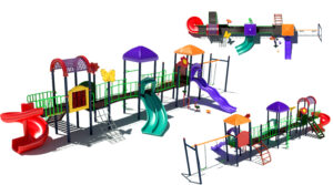 KIDS OUTDOOR MULTIPLAY STATION PLAYGROUND MANUFACTURE AND SUPPLIER