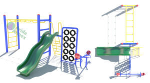 KIDS OUTDOOR MULTIPLAY STATION PLAYGROUND MANUFACTURE AND SUPPLIER